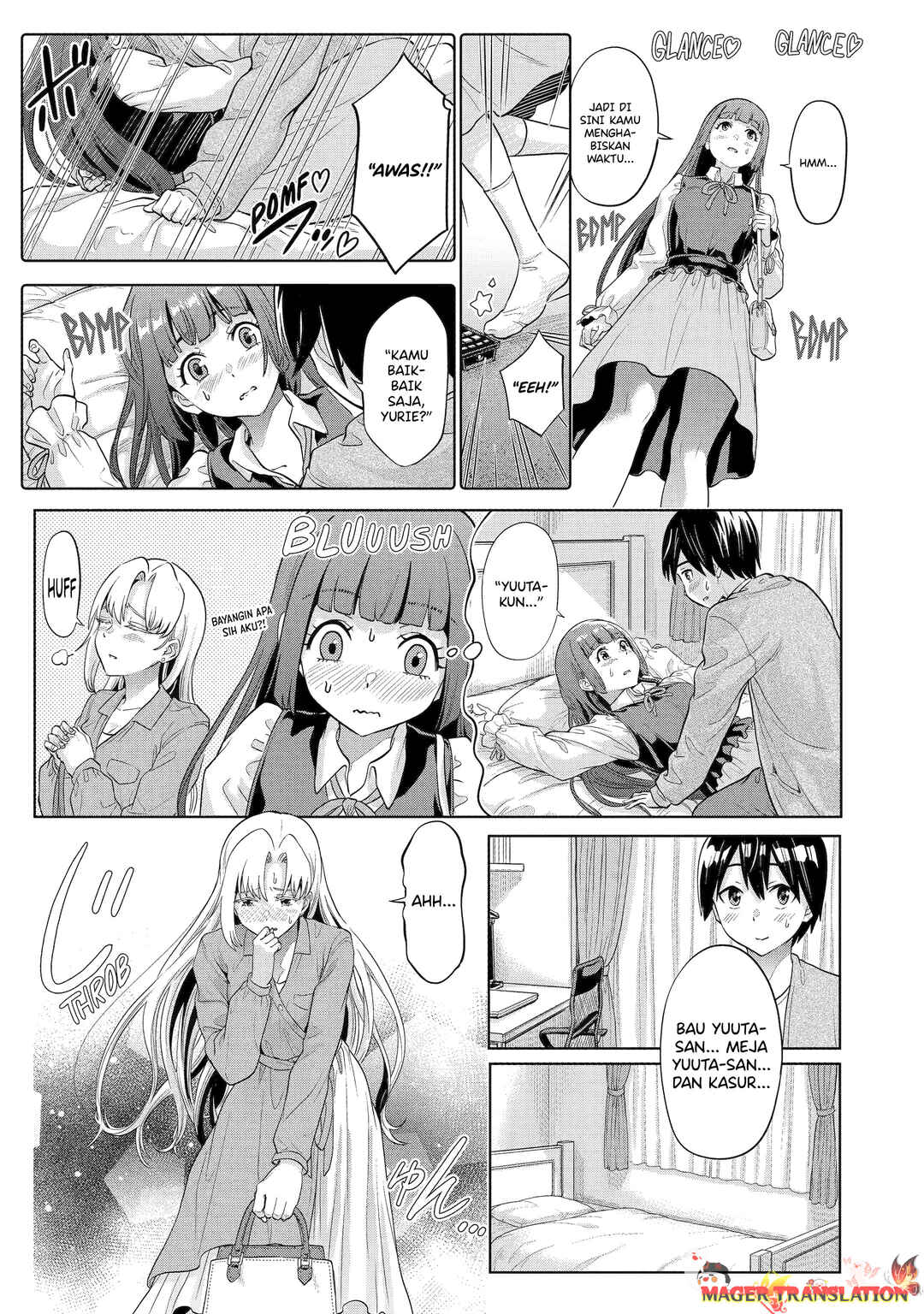 Koukousei WEB Sakka no Mote Seikatsu: "Anta ga Kami Sakka na Wakenai desho" to Boku o Futta Osananajimi ga Koukai Shiteru kedo Mou Osoi Chapter 14 - Page 9
