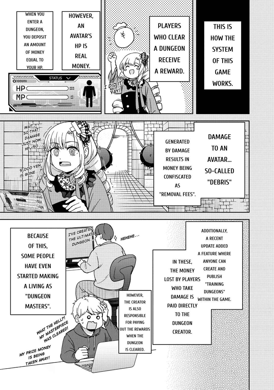 Itsuka Ojousama ni Naritai-kei Dungeon Haishinsha ga Honmono no Ojousama ni Naru made Chapter 1 - Page 23