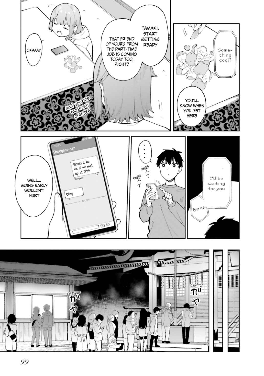 Hyoujou ga Issai Wakaranai Shirogane-san Chapter 23 - Page 8