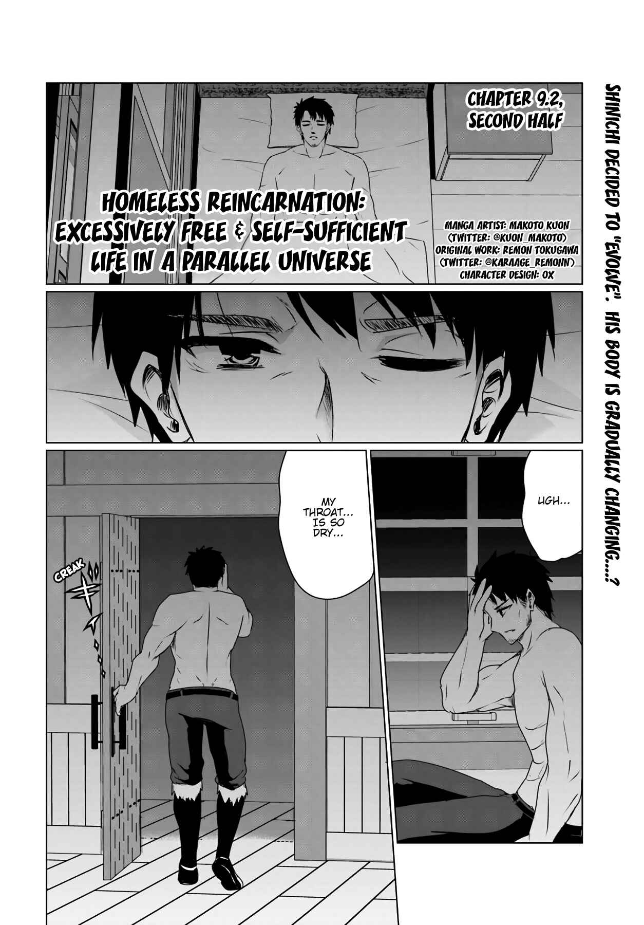 Homeless Tensei: Isekai de Jiyuusugiru Jikyuujisoku Seikatsu Chapter 9.2 - Page 2
