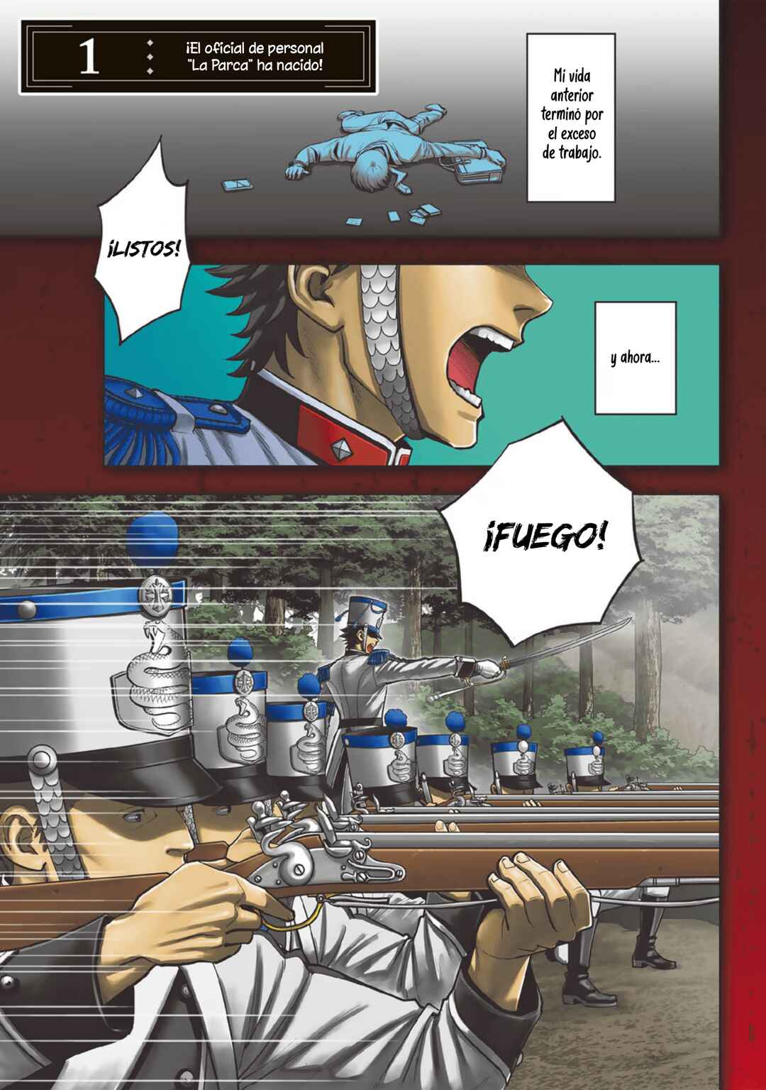 Musket Girls! ~Tensei Sanbou to Senretsu Otome-tachi~ Chapter 1 - Page 5