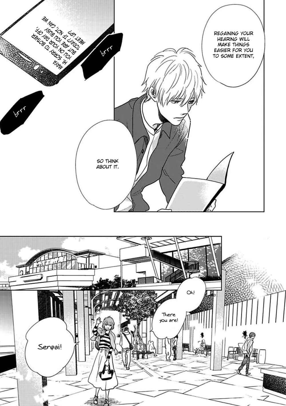 Hidamari ga Kikoeru Chapter 15 - Page 17