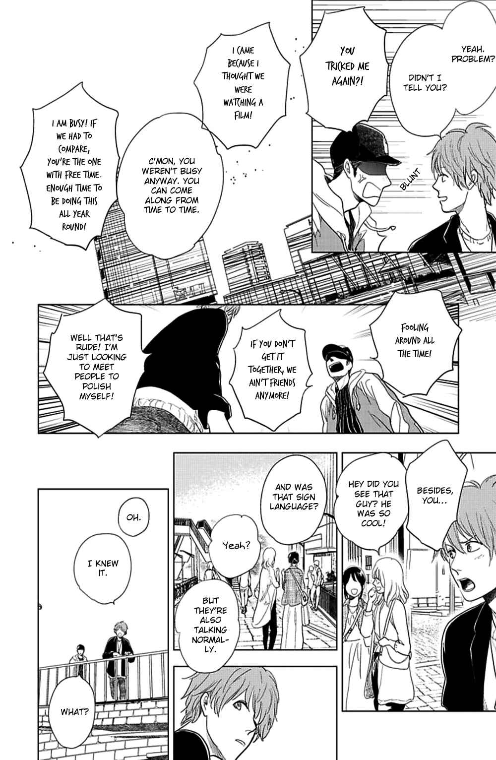Hidamari ga Kikoeru Chapter 15 - Page 22