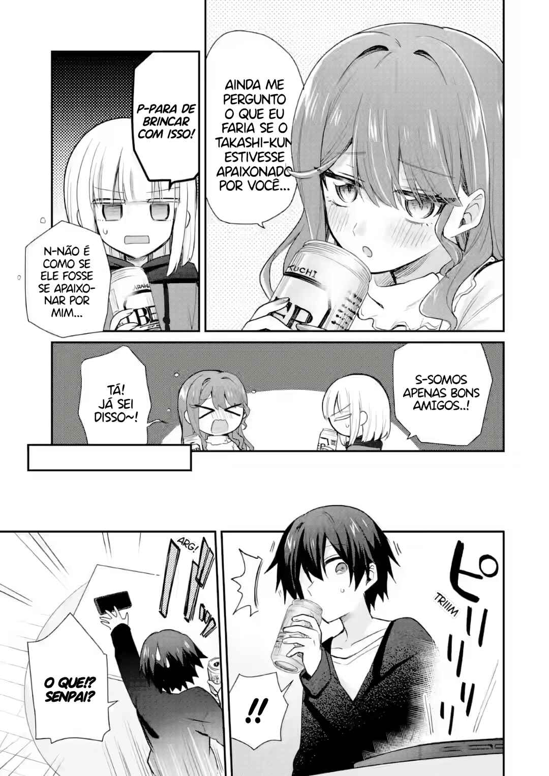 Osake to Senpai Kanojo to no Amaama Doukyo Lovecome wa Nijuusai ni Natte kara Chapter 6 - Page 13