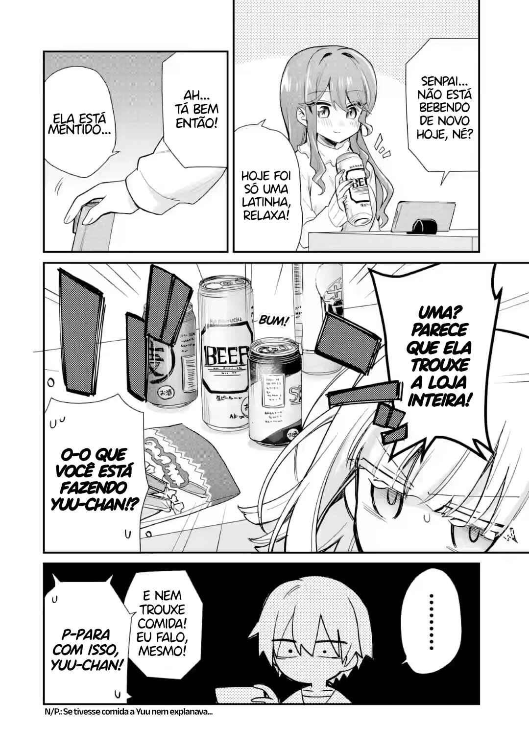 Osake to Senpai Kanojo to no Amaama Doukyo Lovecome wa Nijuusai ni Natte kara Chapter 6 - Page 16