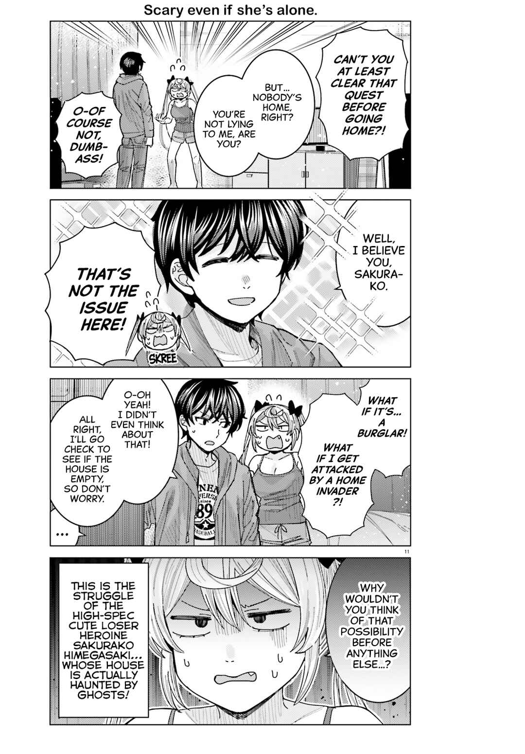 Himegasaki Sakurako wa Kyou mo Fubin Kawaii Chapter 38 - Page 11
