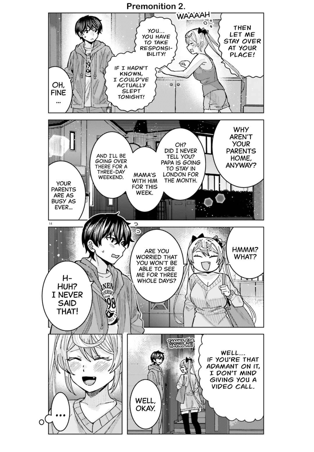Himegasaki Sakurako wa Kyou mo Fubin Kawaii Chapter 38 - Page 14