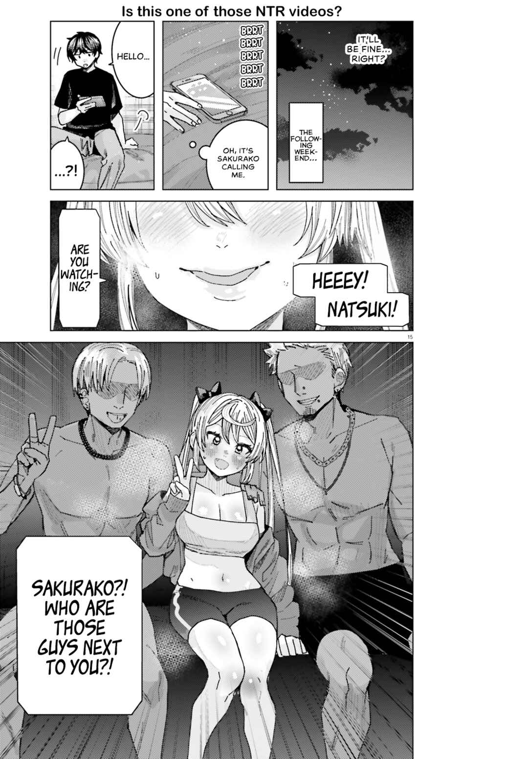 Himegasaki Sakurako wa Kyou mo Fubin Kawaii Chapter 38 - Page 15