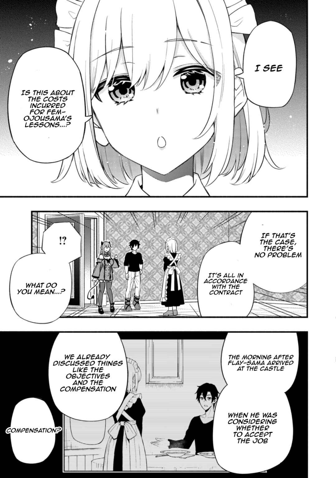 Maou Reijou no Kyouiku Gakari ~Yuusha Gakuin wo Tsuihou Sareta Heimin Kyoushi wa Maou no Musume-Tachi no Katei Kyoushi to Naru~ Chapter 10 - Page 17