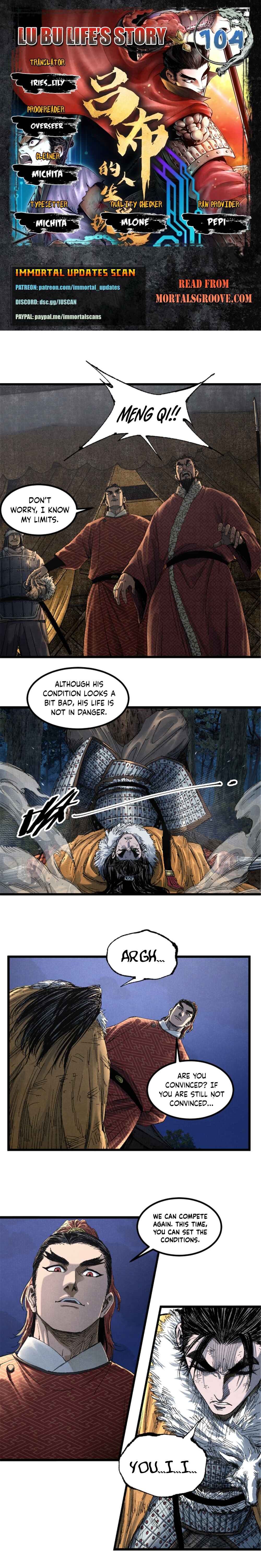 Lu Bu's Life Simulator Chapter 104 - Page 1