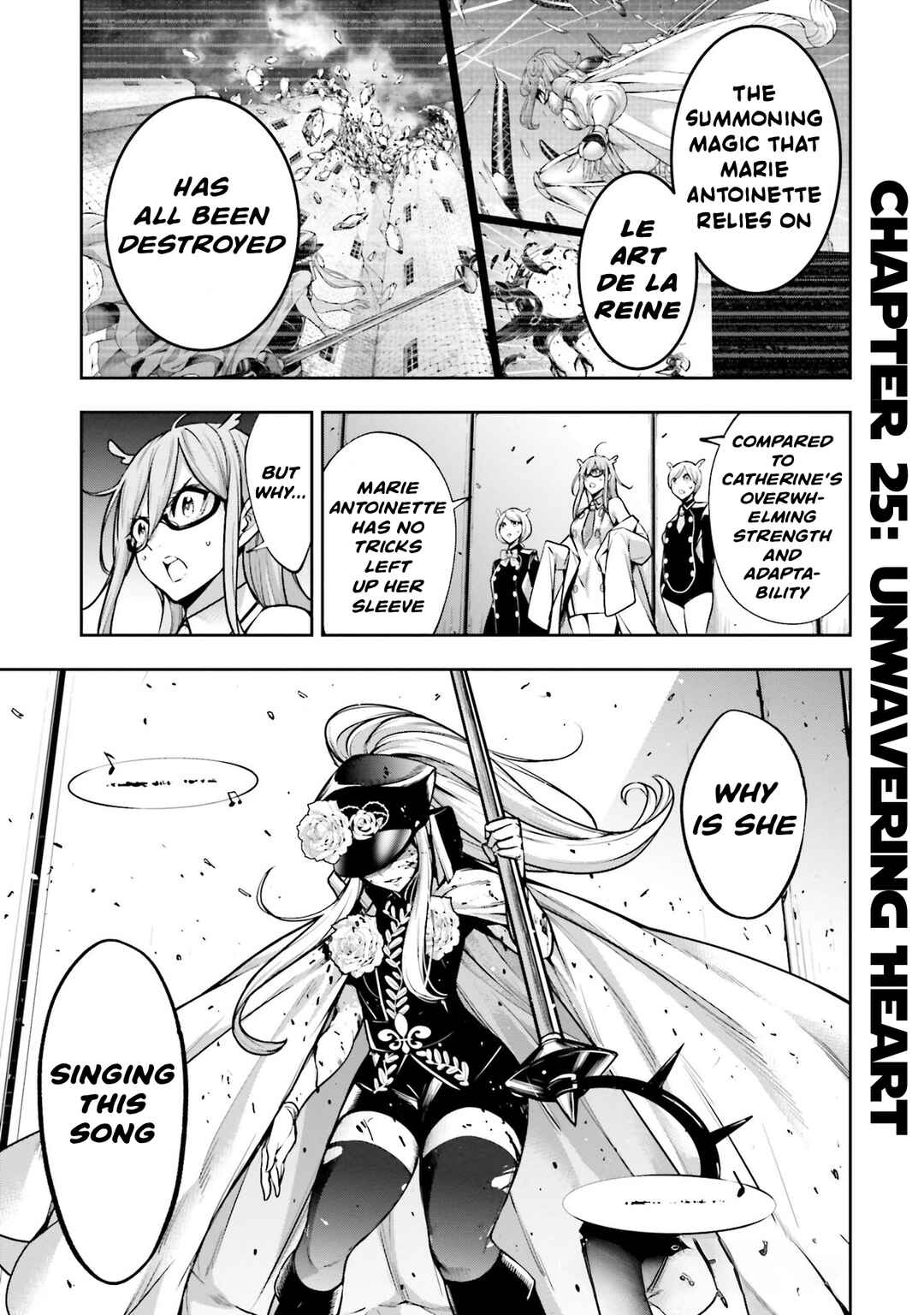 Majo Taisen - 32-nin no Isai no Majo wa Koroshiau Chapter 25 - Page 1