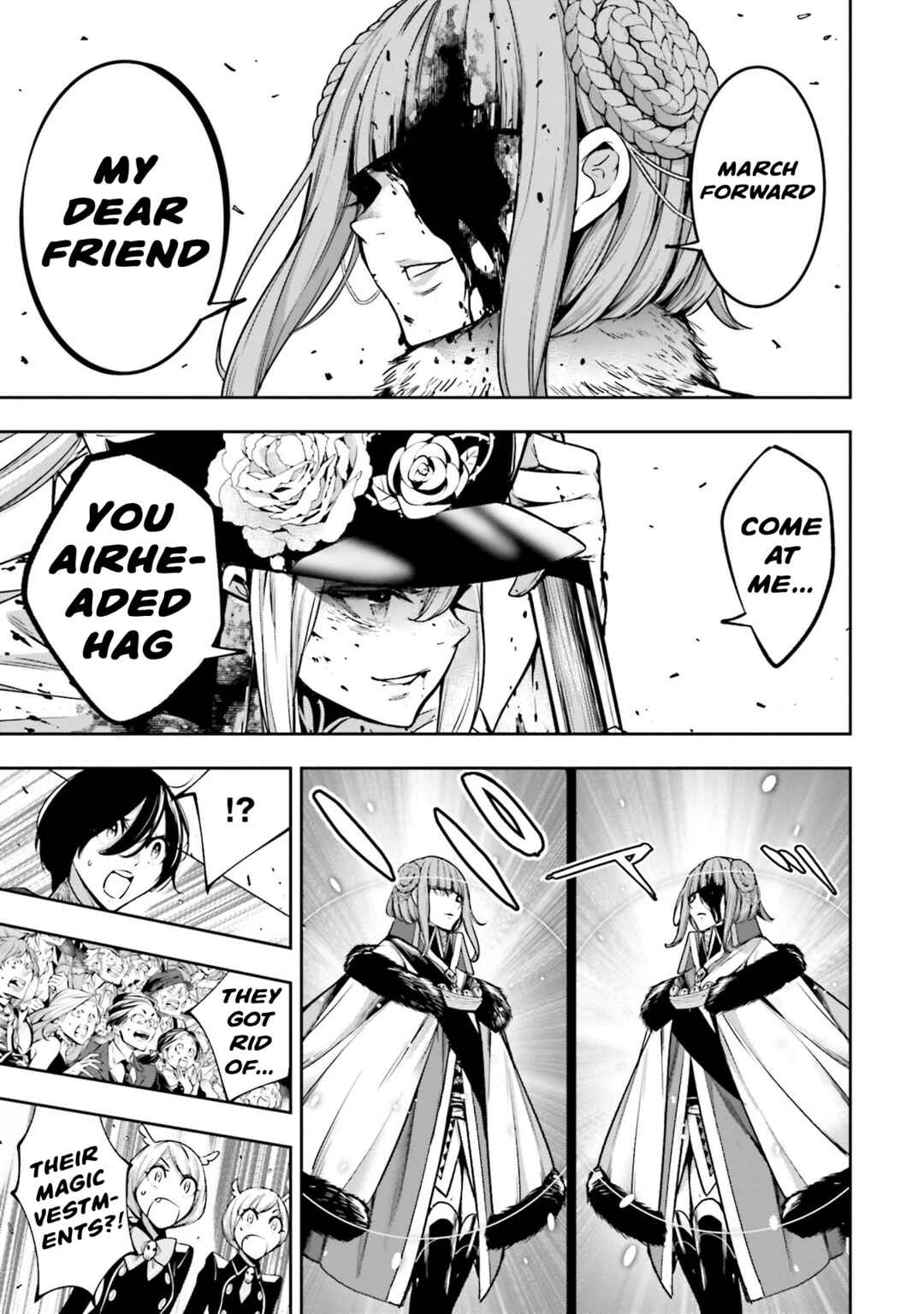 Majo Taisen - 32-nin no Isai no Majo wa Koroshiau Chapter 25 - Page 15