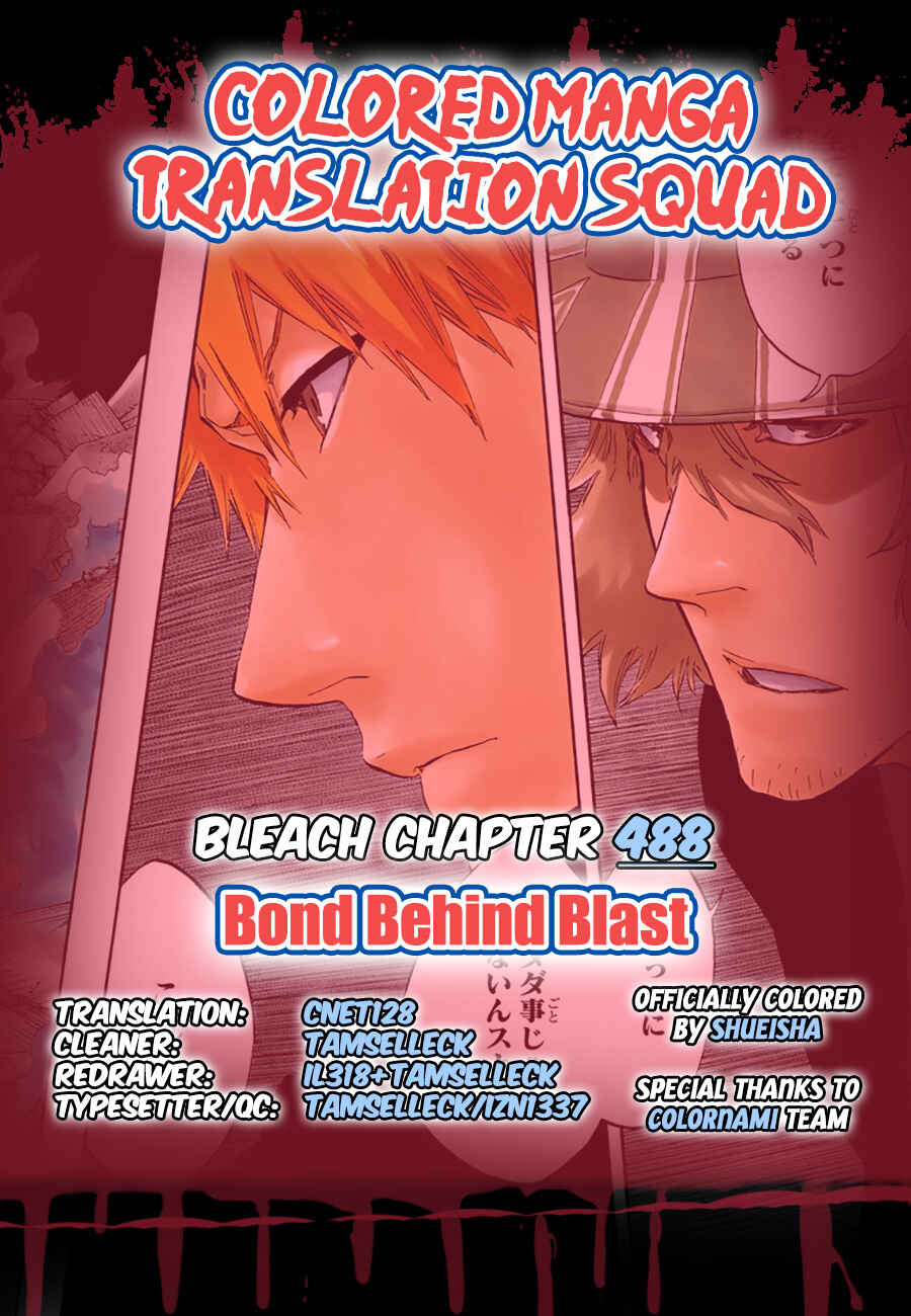 Bleach (Official Colored) Chapter 488 - Page 1