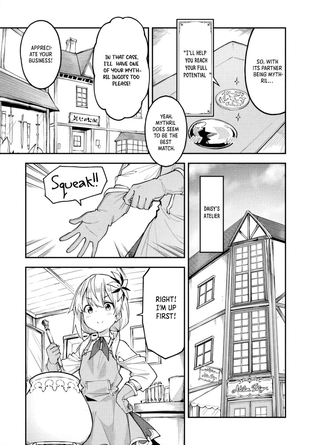 Outo no Hazure no Renkinjutsushi ~Hazure Shokugyou Datta node, Nonbiri Omise Keiei Shimasu~ Chapter 24 - Page 13