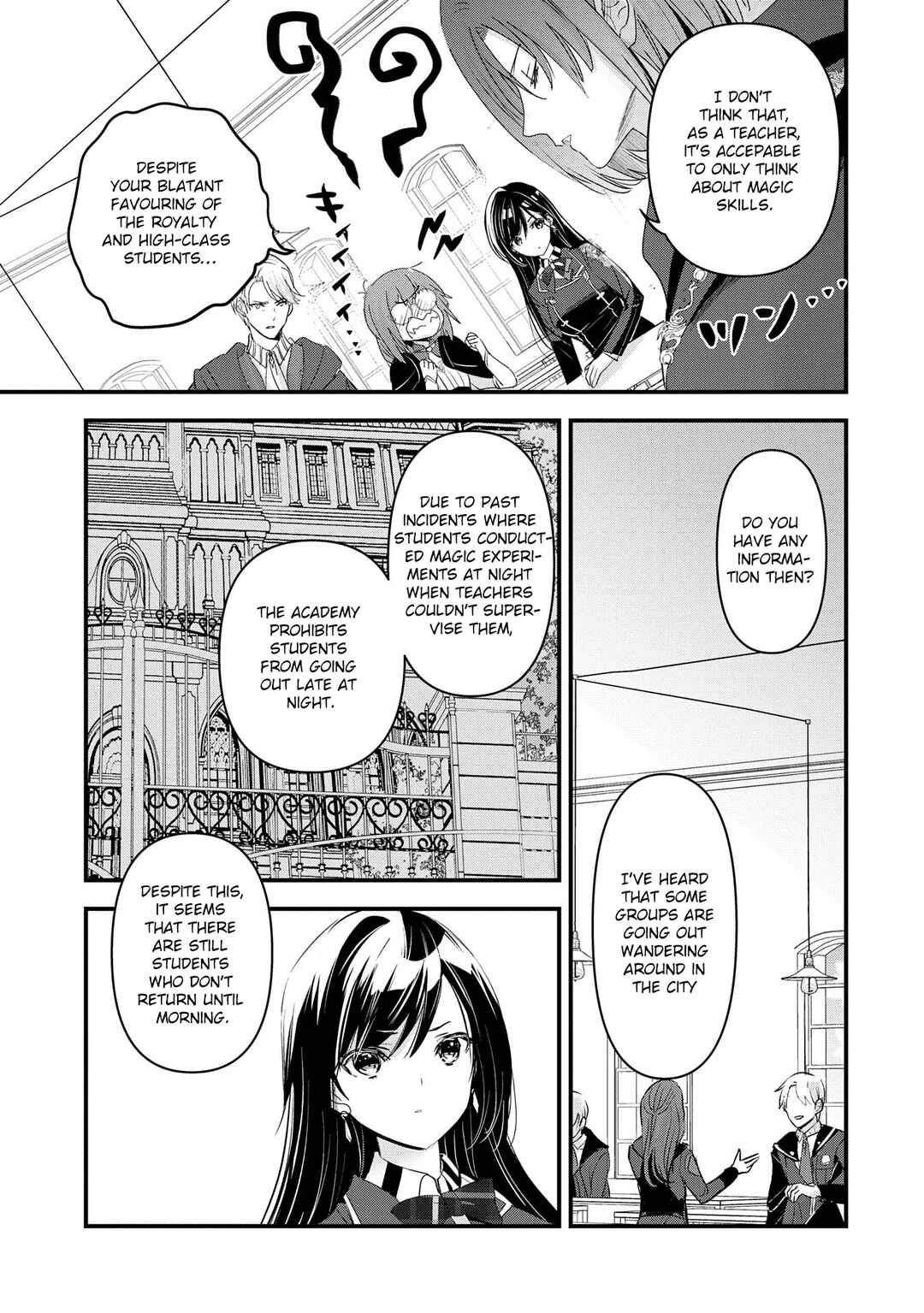 Isekai Teni Shite Kyoushi ni Natta ga, Majo to Osorerareteiru Ken ~Aoi-sensei no Gakuen Funtou Nisshi~ Chapter 14 - Page 8