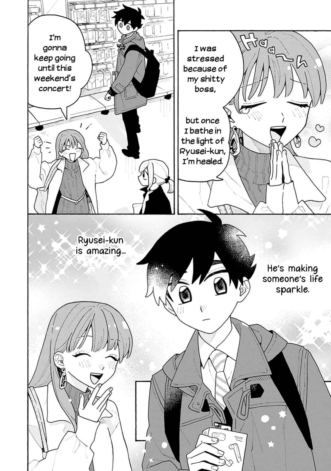 Koisuru Idol Ryusei-kun wa Kujikenai! Chapter 4 - Page 6