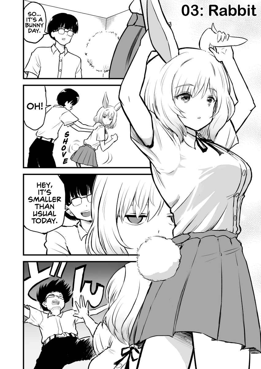 Higawari Shippo no Ozaki-chan Chapter 3 - Page 1