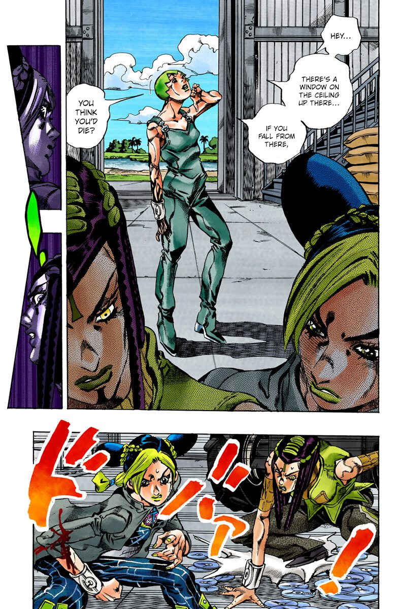 JoJo no Kimyou na Bouken: Part 6 - Stone Ocean Color-ban Chapter 33 - Page 5