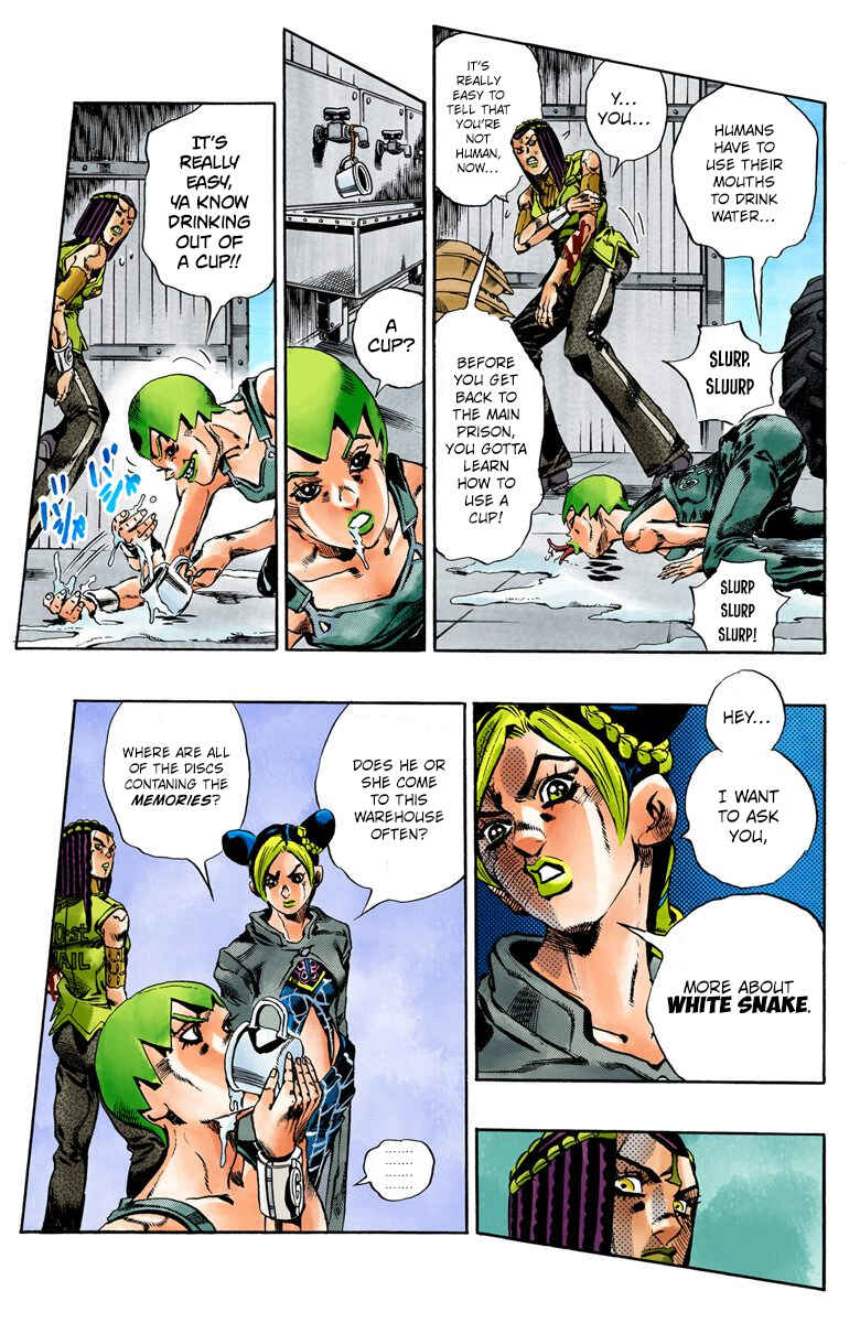 JoJo no Kimyou na Bouken: Part 6 - Stone Ocean Color-ban Chapter 33 - Page 9