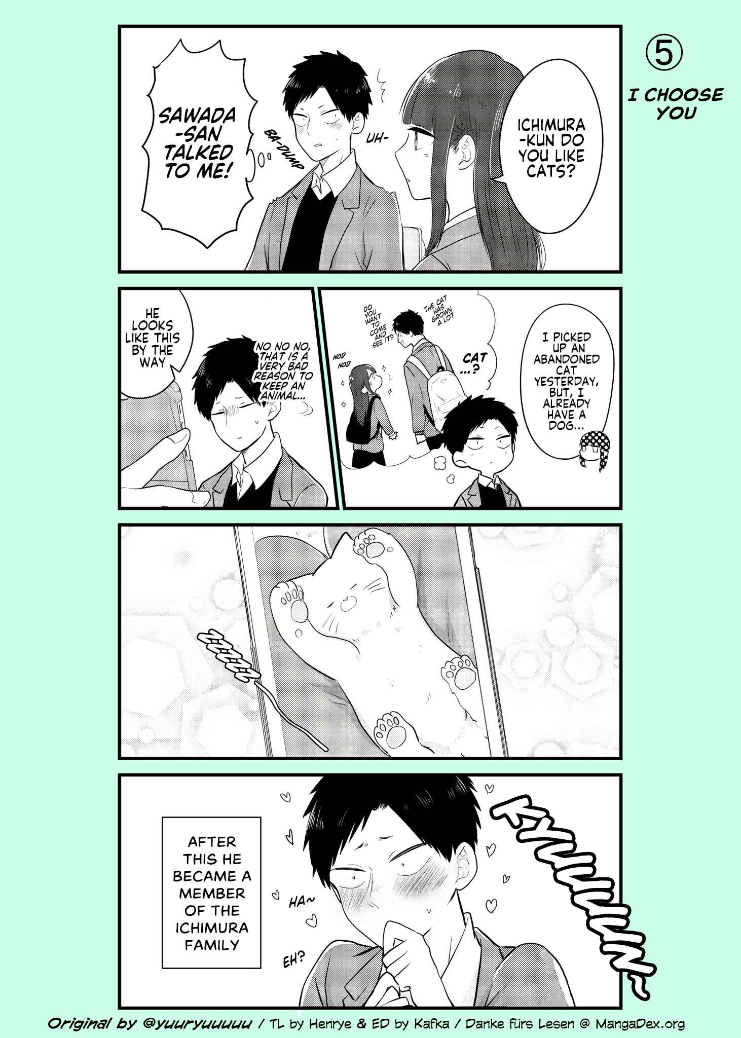 Tayori ni Saretai Ichimura-kun Chapter 5 - Page 1
