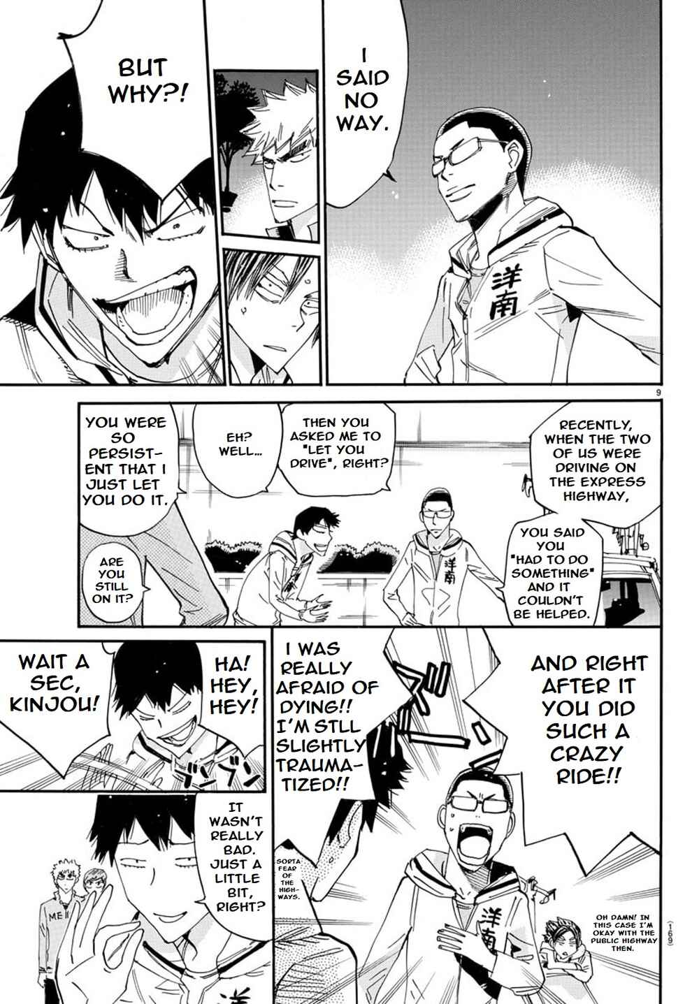 Yowamushi Pedal - Spare Bike Chapter 92 - Page 9