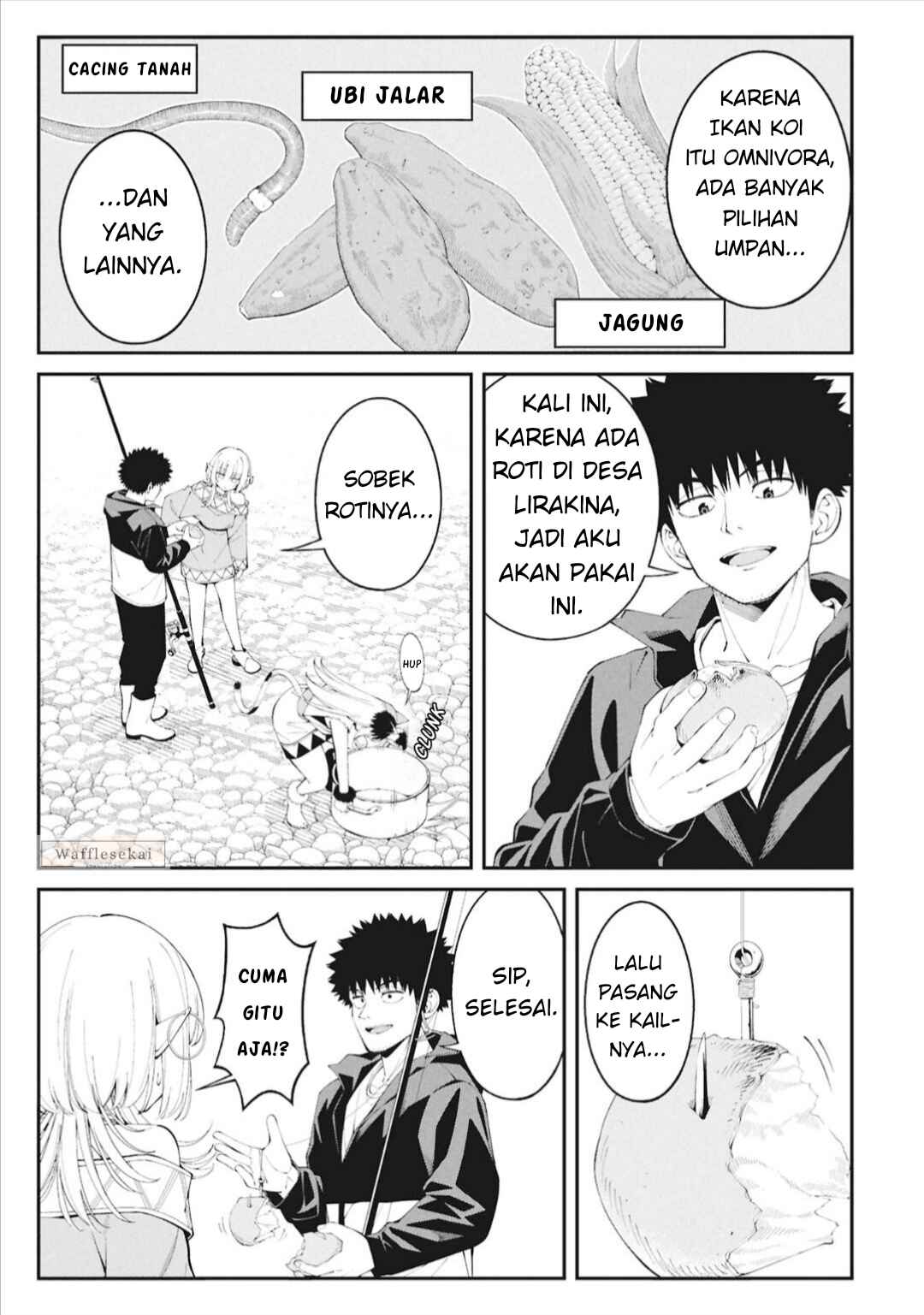 Tsurizao Hitotsu de Isekai Hourou Chapter 5 - Page 8
