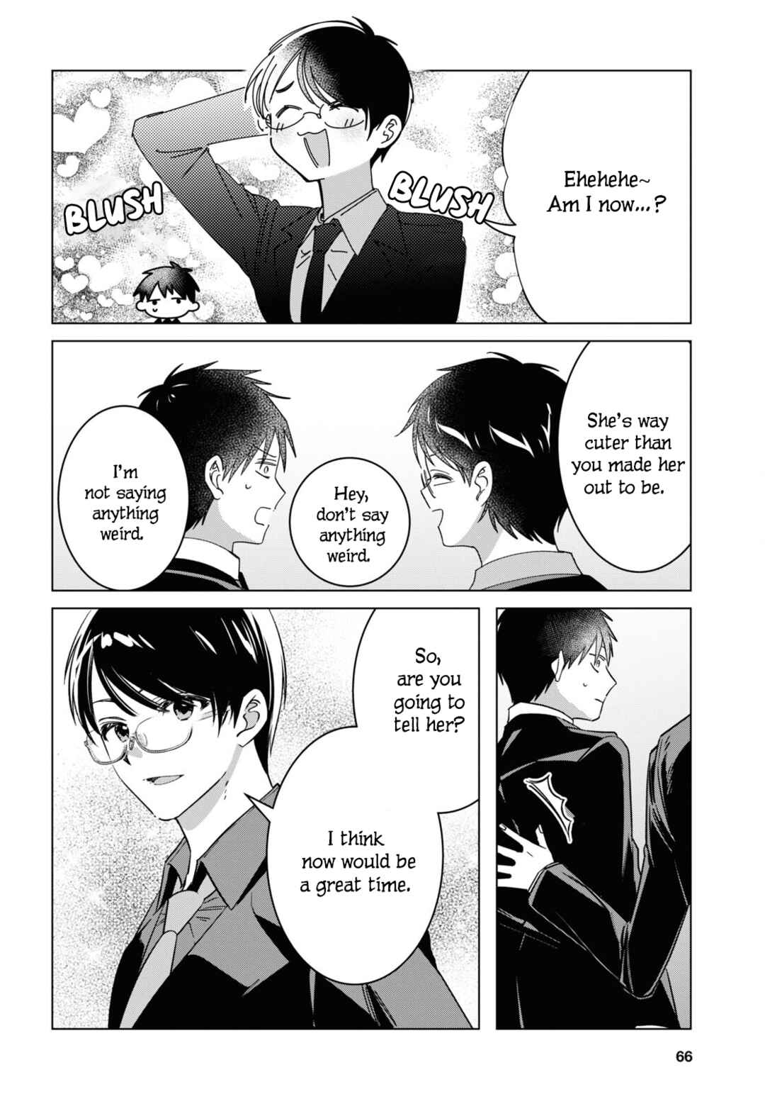 Hige o Soru. Soshite Joshikousei o Hirou. Chapter 57 - Page 6