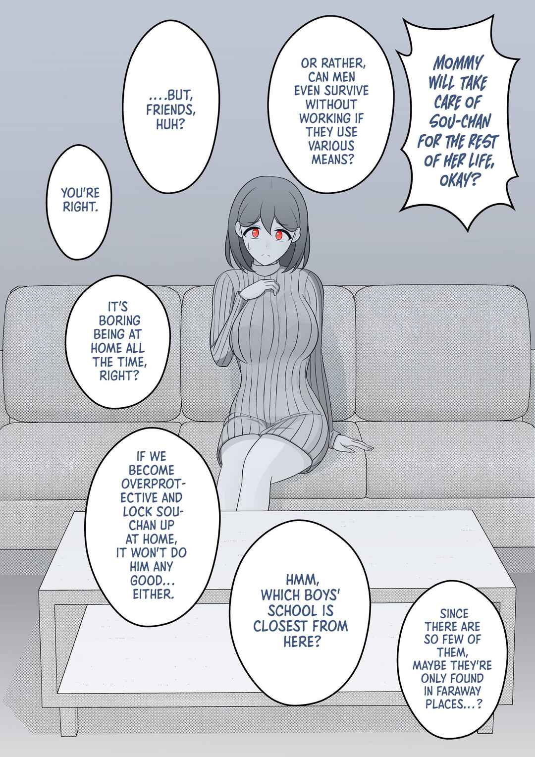 Danjo-hi 1:39 no Heikou Sekai wa Omoi no Hoka Futsuu (Fan Colored) Chapter 29 - Page 2