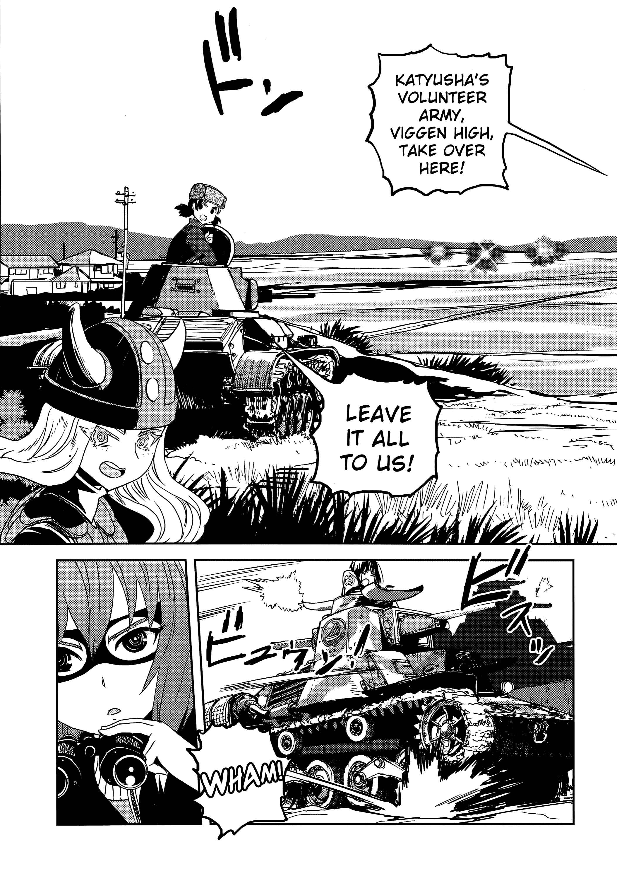 Girls und Panzer: Ribbon no Musha Chapter 35 - Page 11