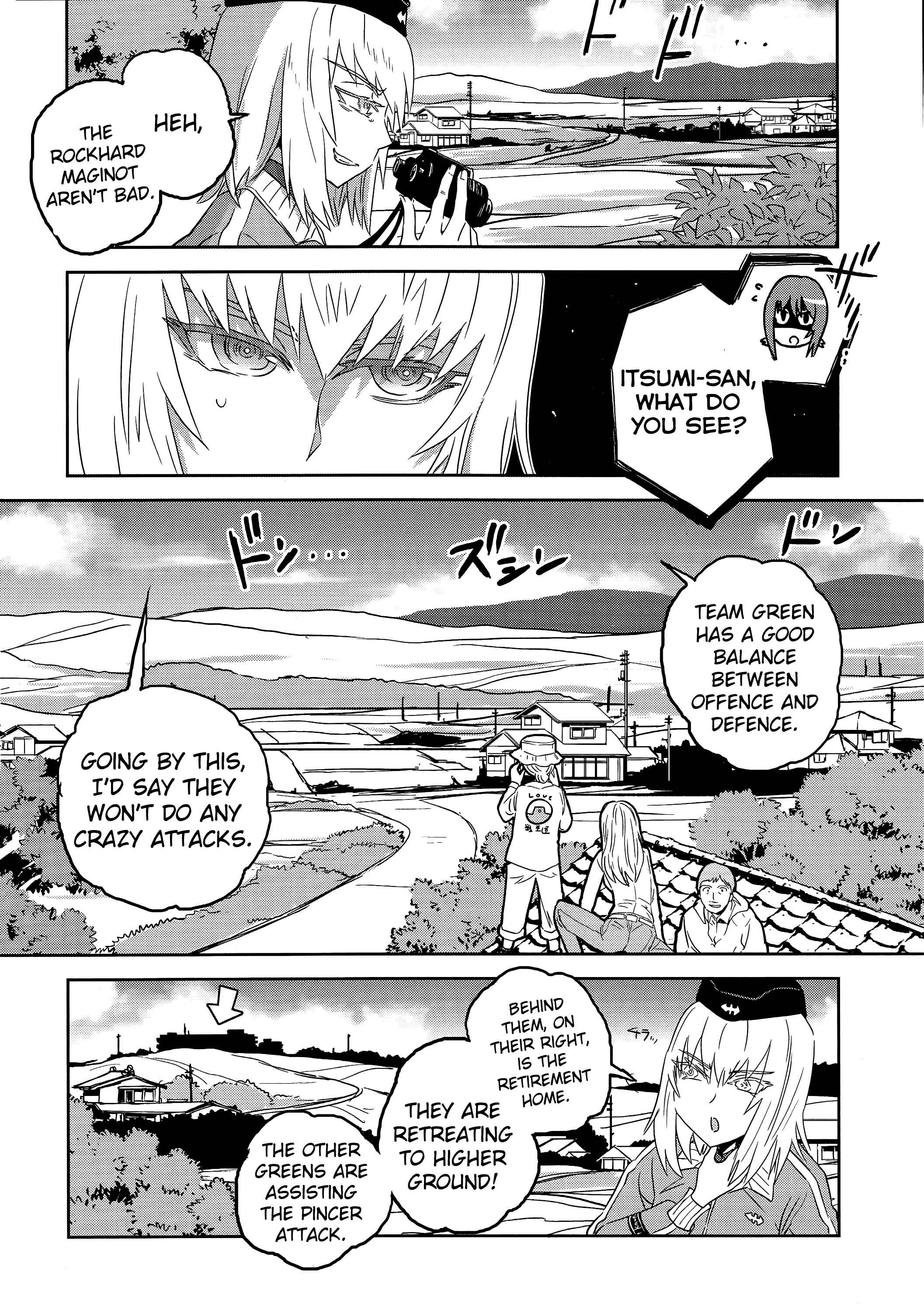 Girls und Panzer: Ribbon no Musha Chapter 35 - Page 14