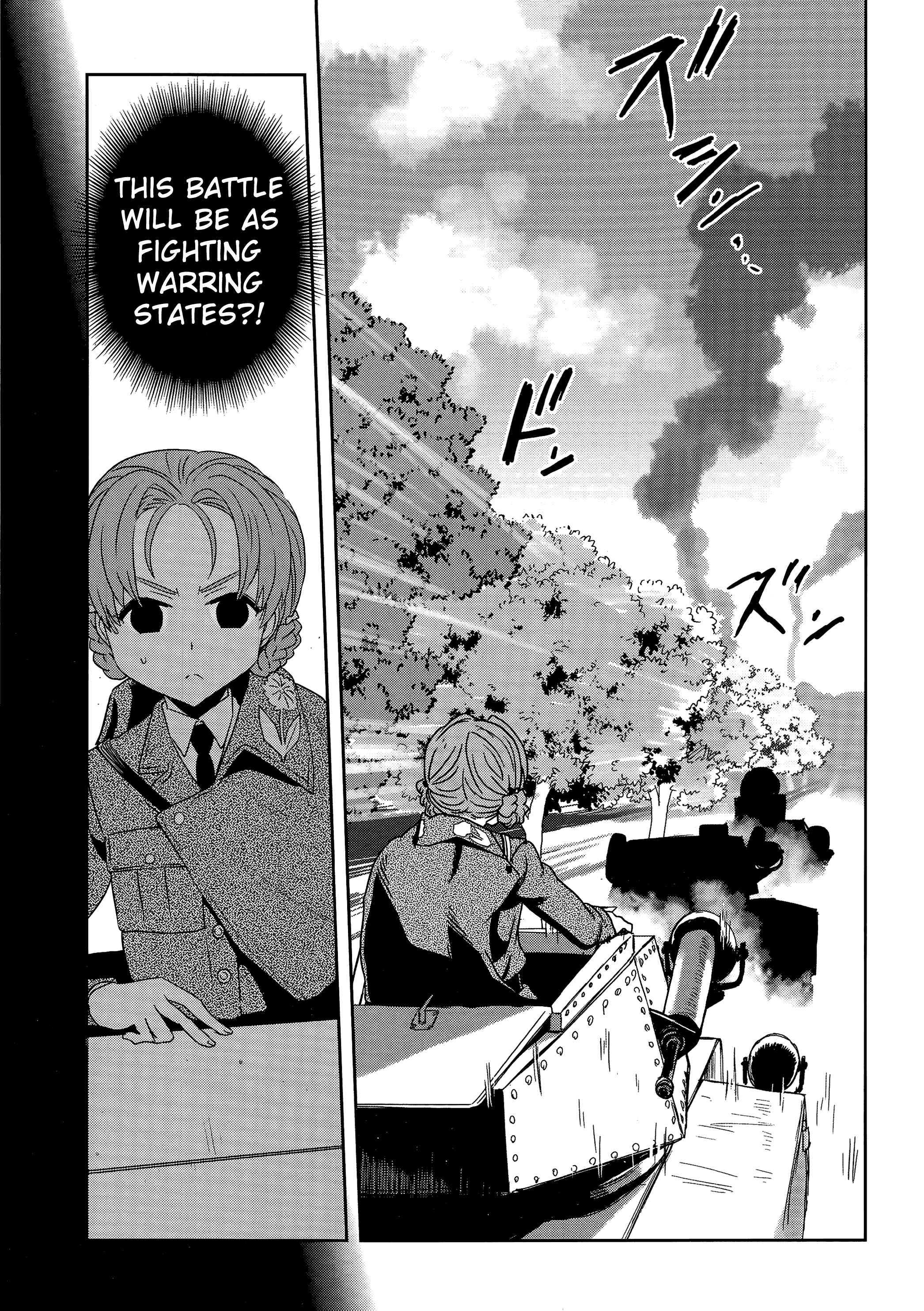 Girls und Panzer: Ribbon no Musha Chapter 35 - Page 23
