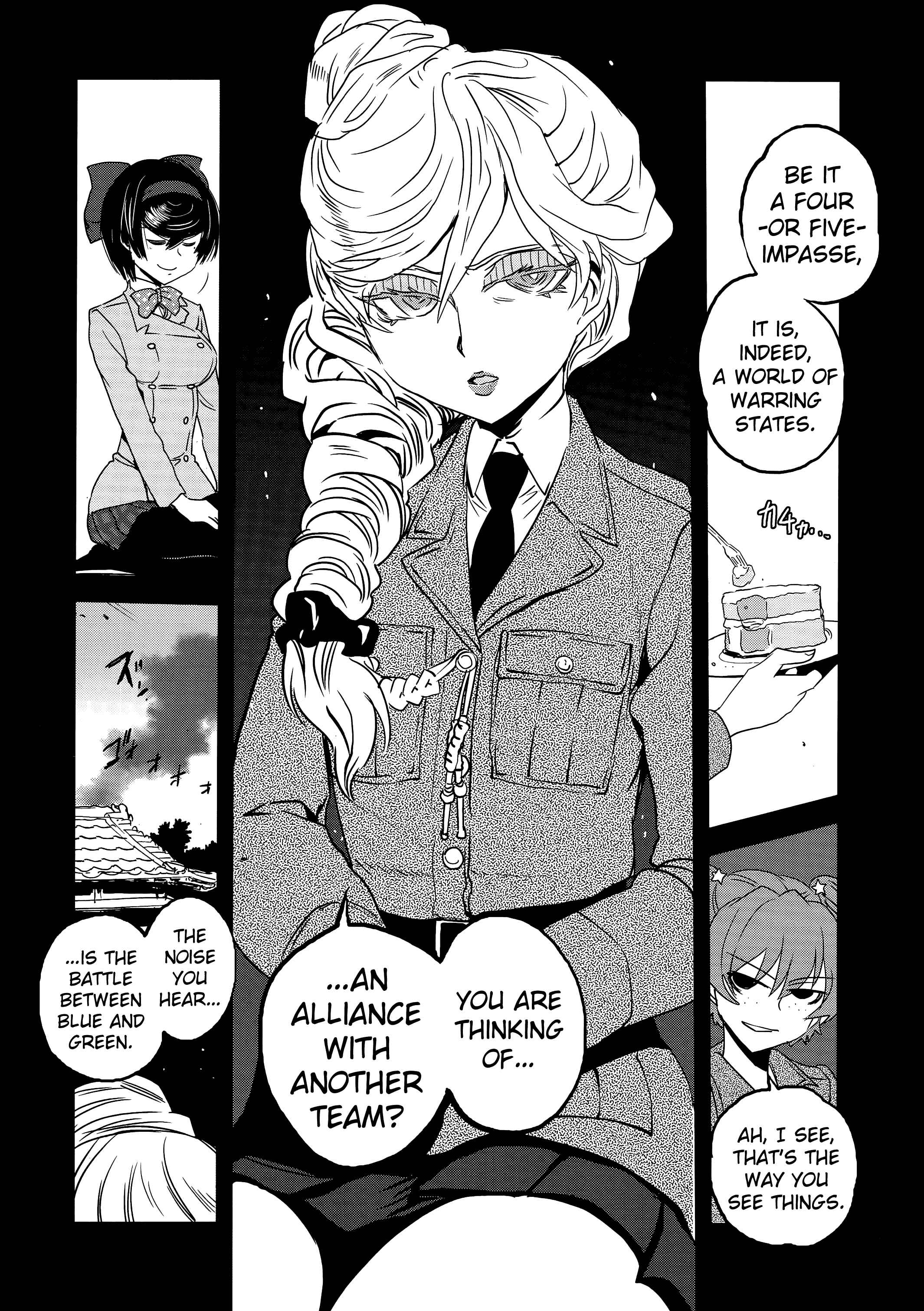 Girls und Panzer: Ribbon no Musha Chapter 35 - Page 24