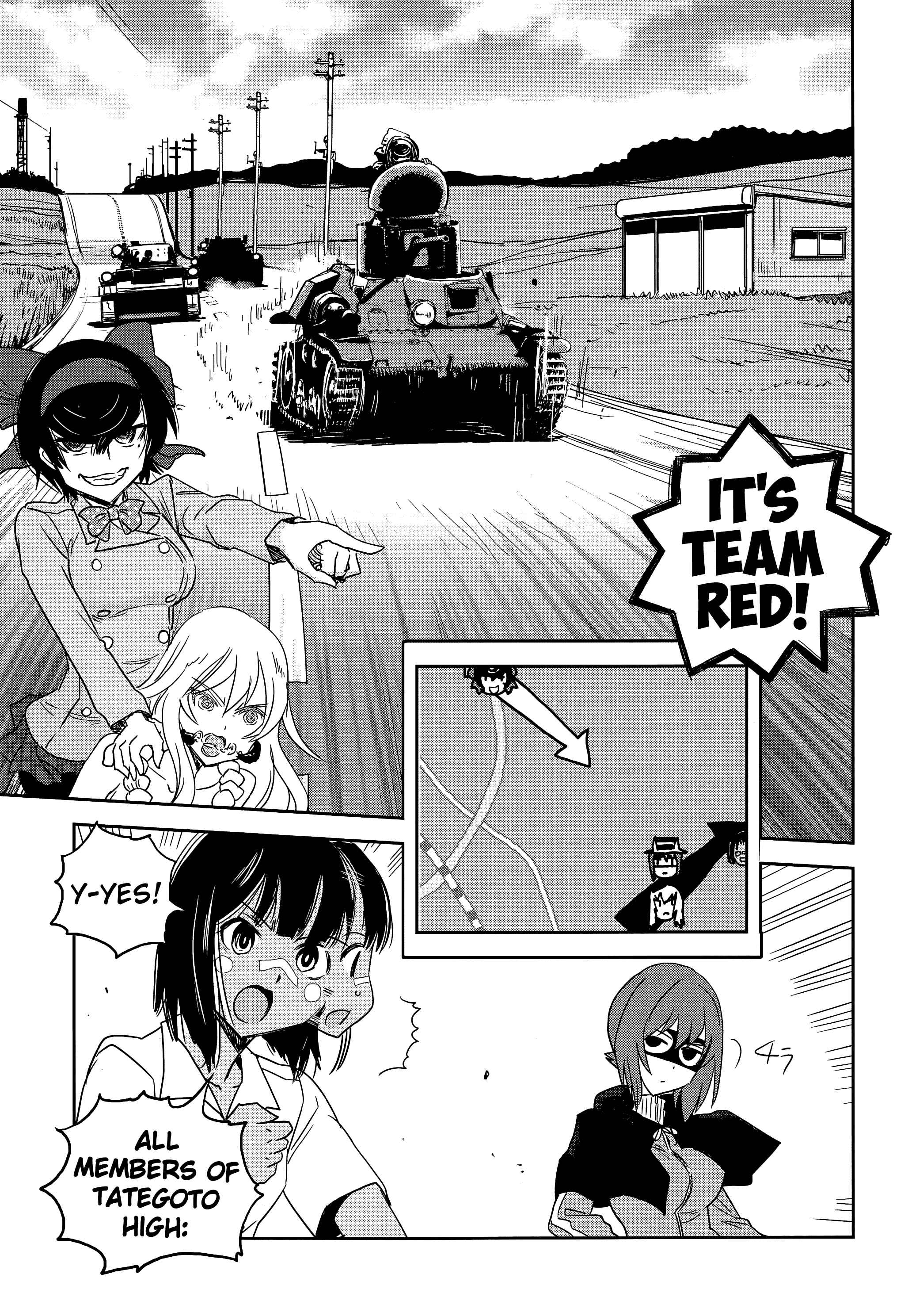 Girls und Panzer: Ribbon no Musha Chapter 35 - Page 27