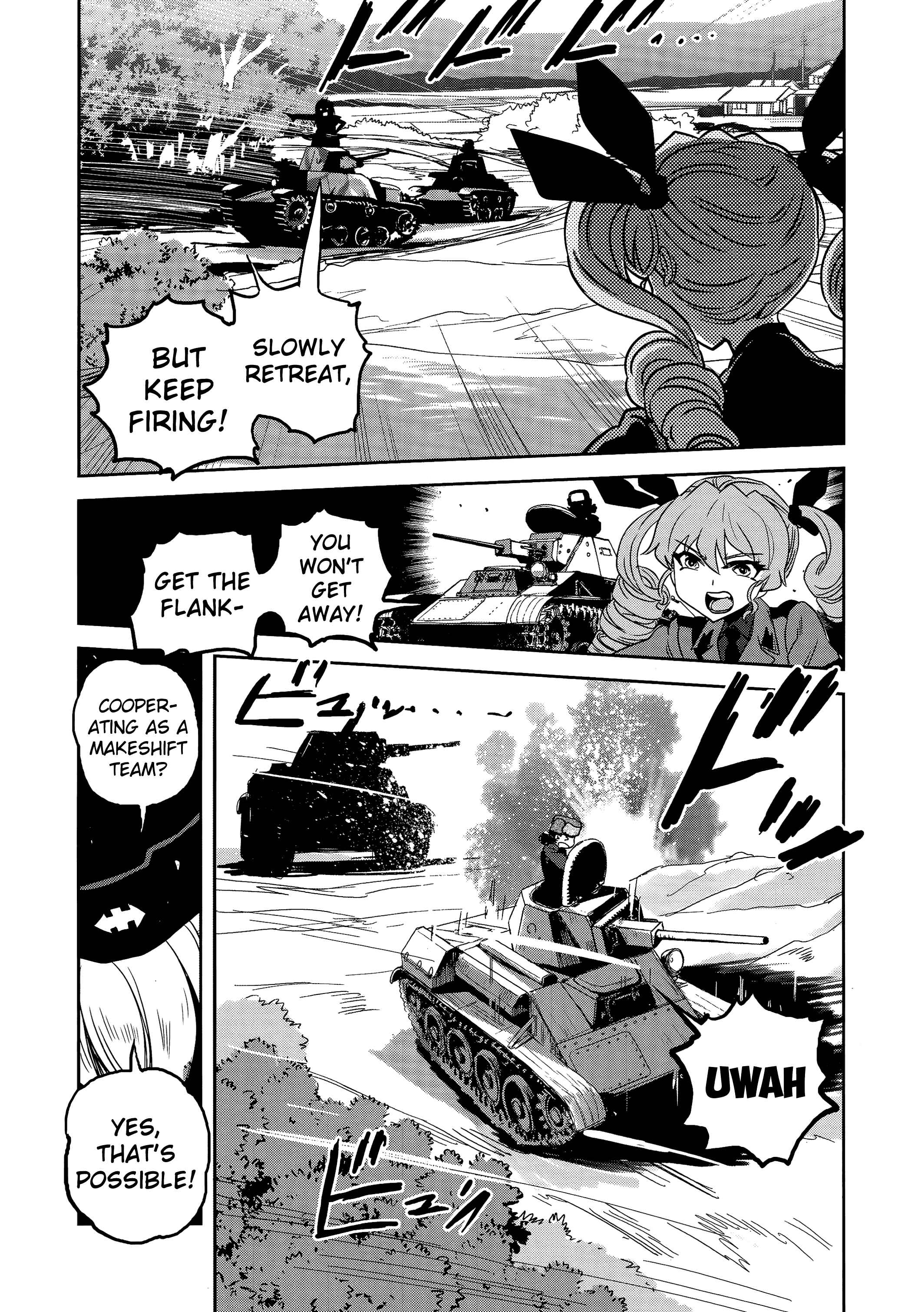 Girls und Panzer: Ribbon no Musha Chapter 35 - Page 28