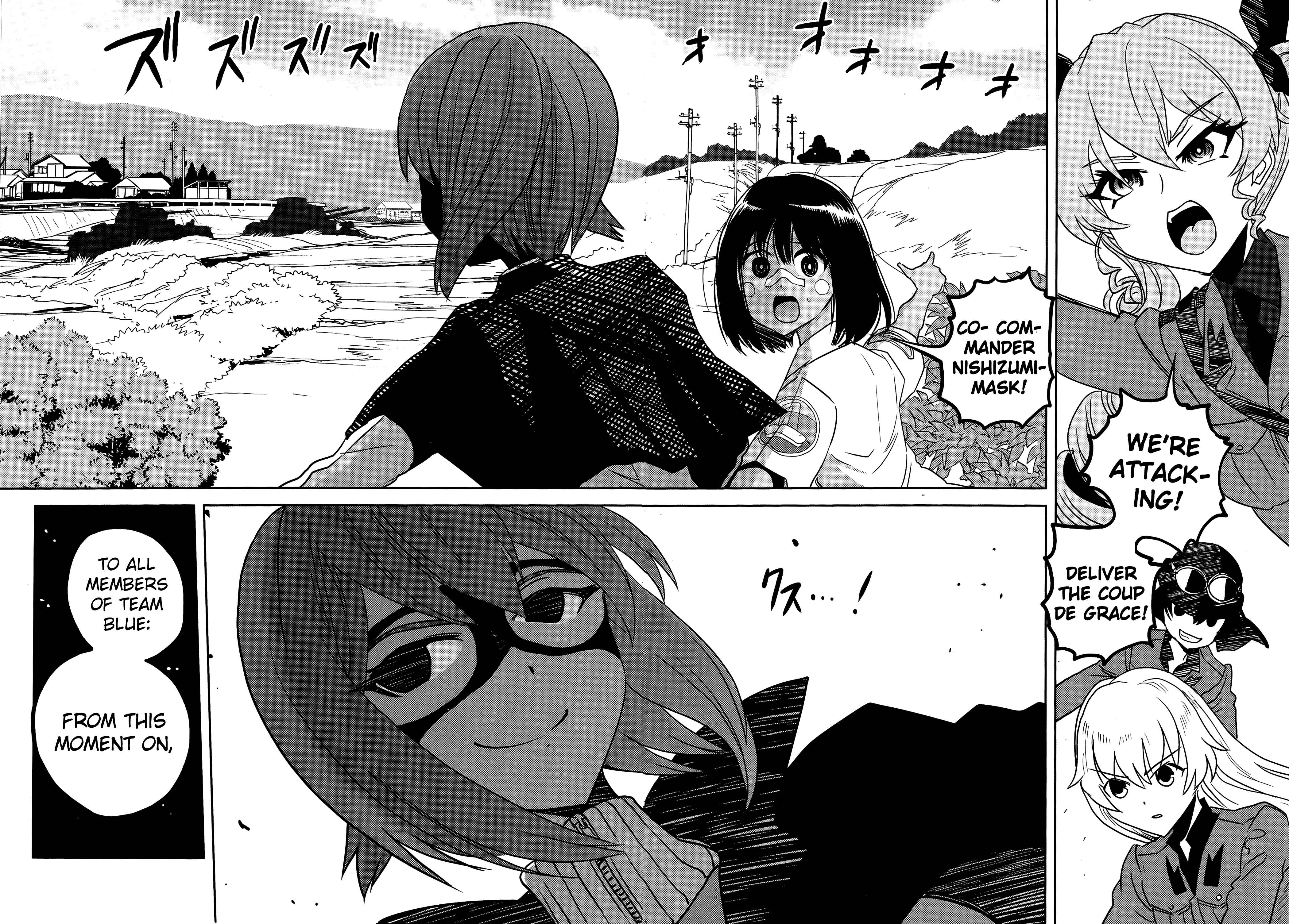 Girls und Panzer: Ribbon no Musha Chapter 35 - Page 36