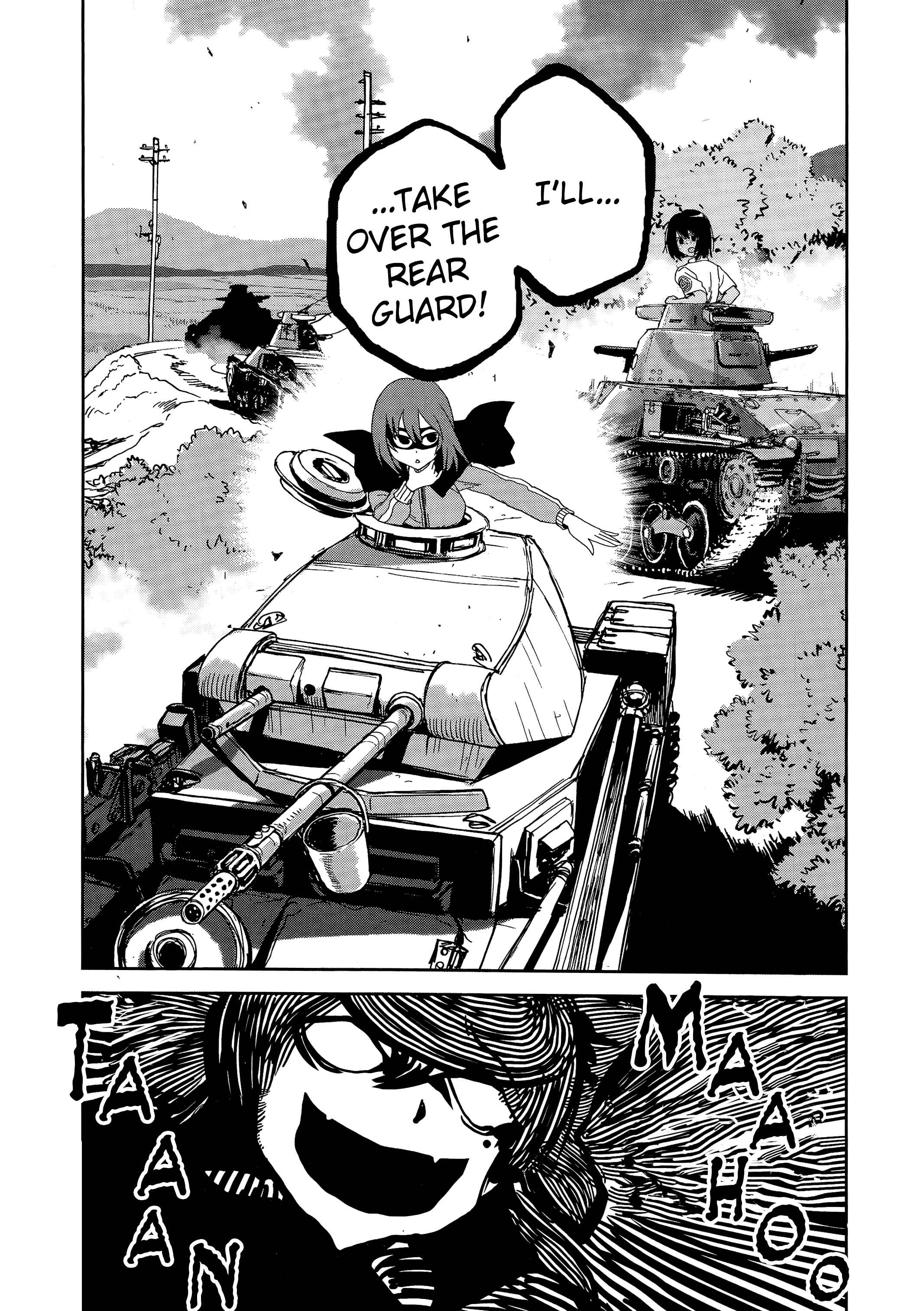 Girls und Panzer: Ribbon no Musha Chapter 35 - Page 38
