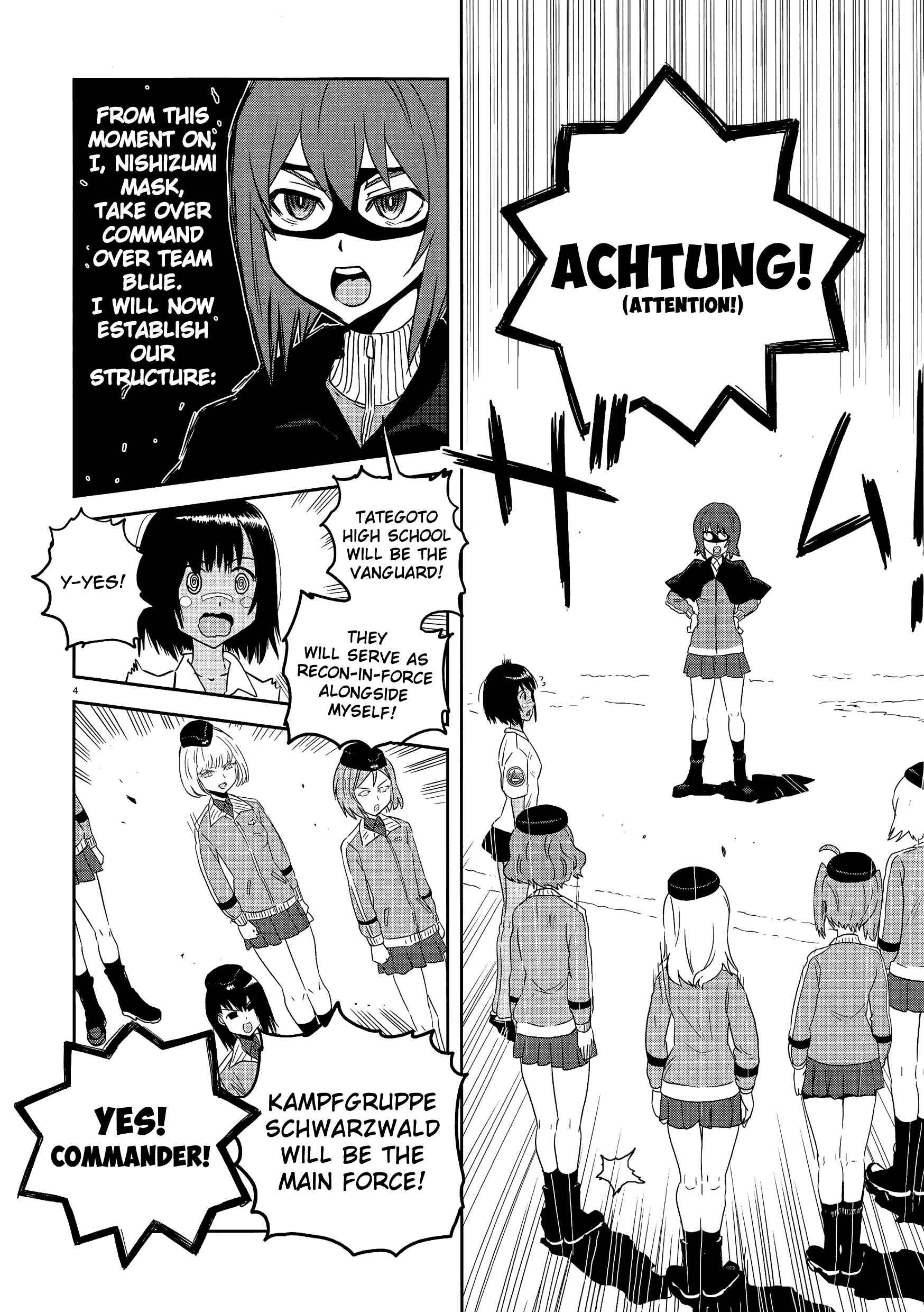Girls und Panzer: Ribbon no Musha Chapter 35 - Page 4