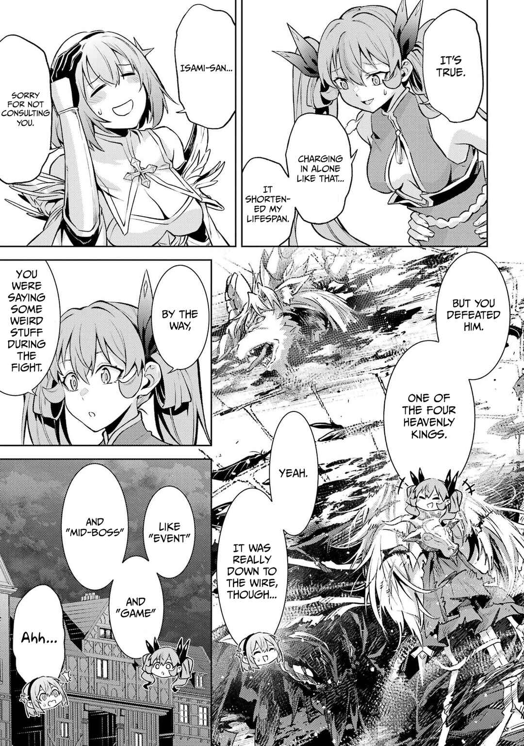 Tensei Shitara Joban de Shinu Chuu-Boss datta - Heroine Kenzokuka de Ikinokoru Chapter 25 - Page 4