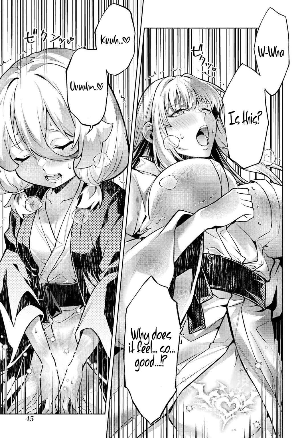 Tensei Shitara Joban de Shinu Chuu-Boss datta - Heroine Kenzokuka de Ikinokoru Chapter 25 - Page 44
