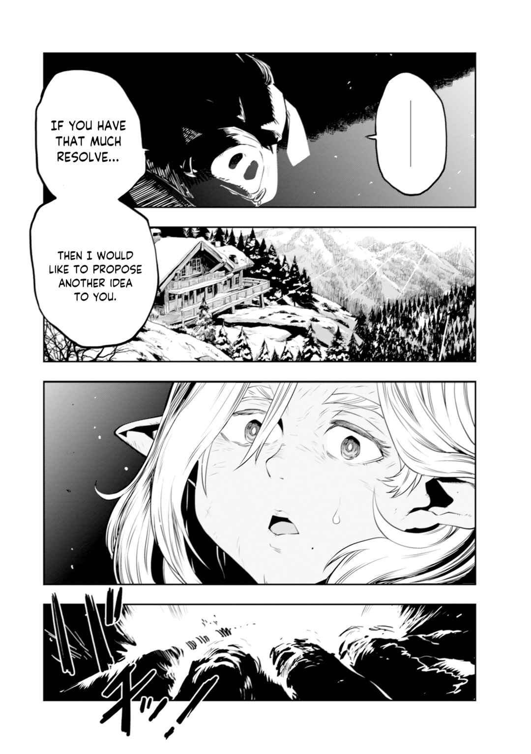 Orcsen Oukokushi ~Yaban na Orc no Kuni wa, Ikanishite Heiwa na Elf no Kuni wo Yakiharau ni Itatta ka~ Chapter 1 - Page 39