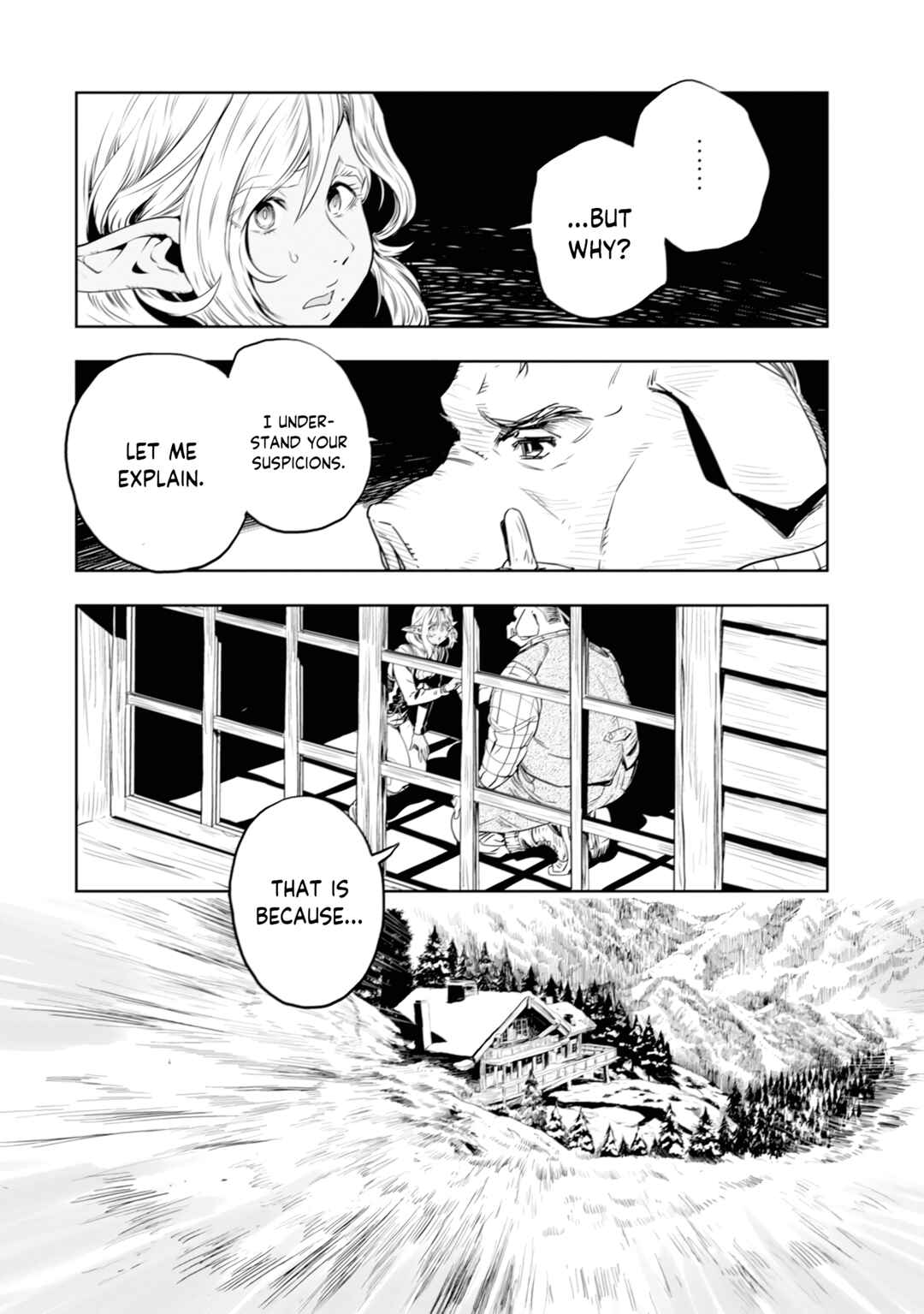 Orcsen Oukokushi ~Yaban na Orc no Kuni wa, Ikanishite Heiwa na Elf no Kuni wo Yakiharau ni Itatta ka~ Chapter 1 - Page 41