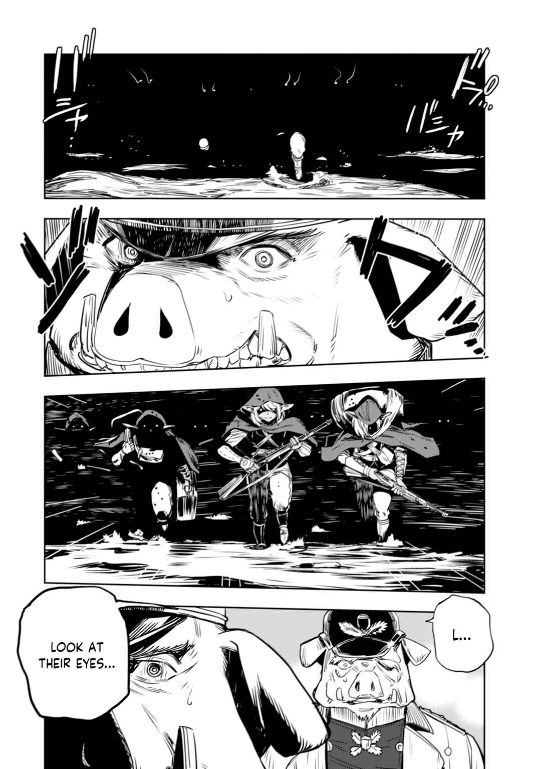 Orcsen Oukokushi ~Yaban na Orc no Kuni wa, Ikanishite Heiwa na Elf no Kuni wo Yakiharau ni Itatta ka~ Chapter 1 - Page 51