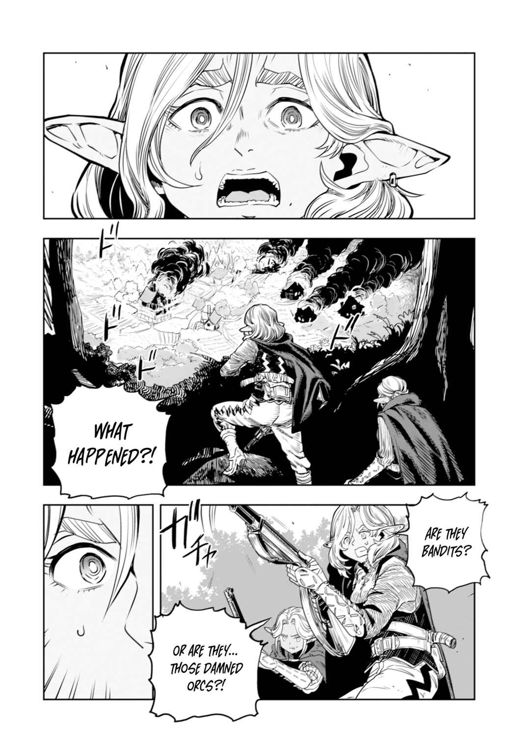 Orcsen Oukokushi ~Yaban na Orc no Kuni wa, Ikanishite Heiwa na Elf no Kuni wo Yakiharau ni Itatta ka~ Chapter 1 - Page 9