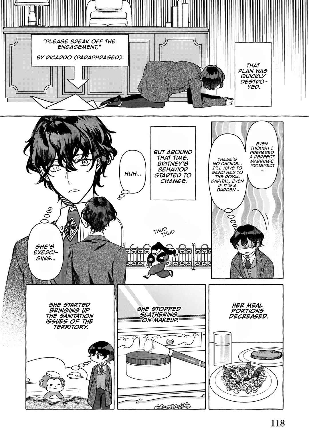Tenseisaki ga Shoujo Manga no Shirobuta Reijou datta reBoooot! Chapter 3 - Page 35