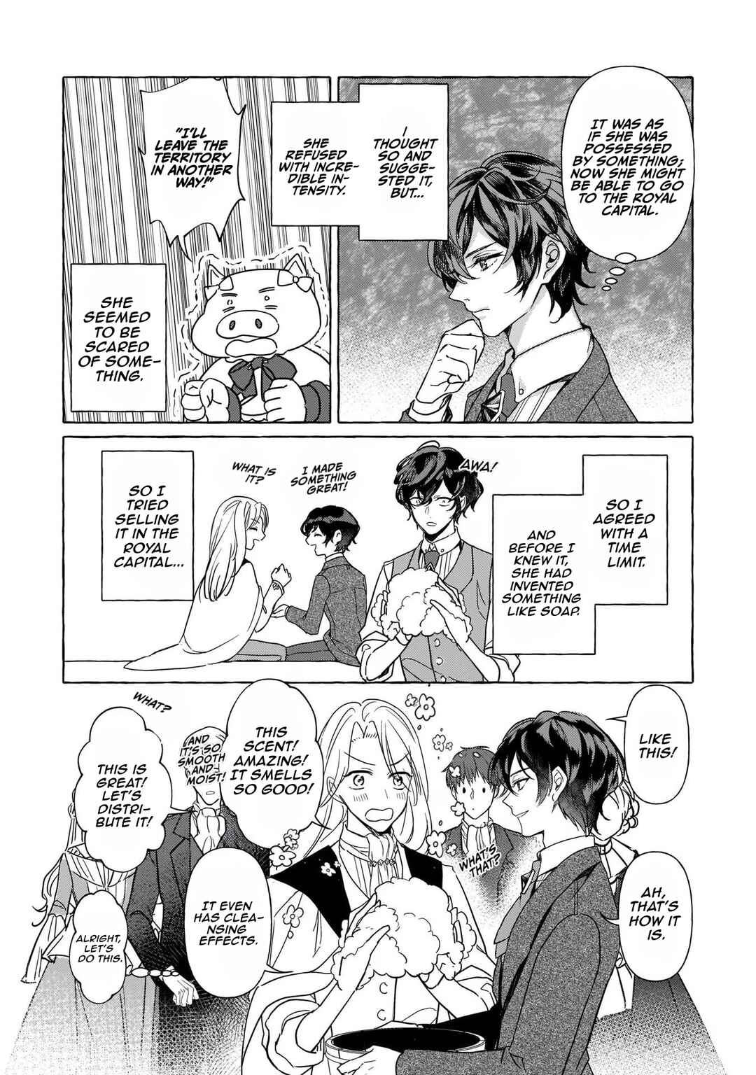 Tenseisaki ga Shoujo Manga no Shirobuta Reijou datta reBoooot! Chapter 3 - Page 36