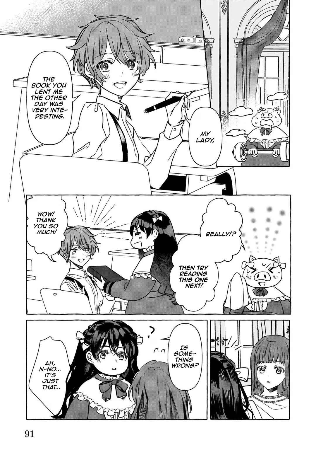 Tenseisaki ga Shoujo Manga no Shirobuta Reijou datta reBoooot! Chapter 3 - Page 8