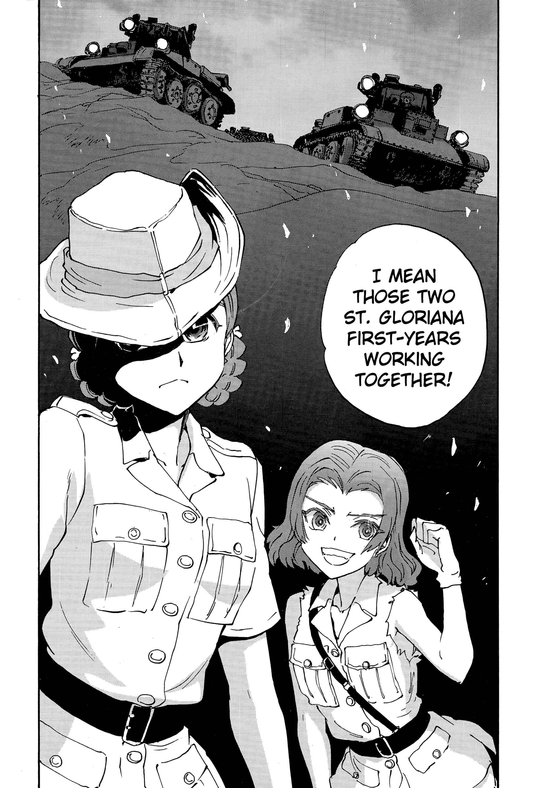 Girls und Panzer: Ribbon no Musha Chapter 27 - Page 14