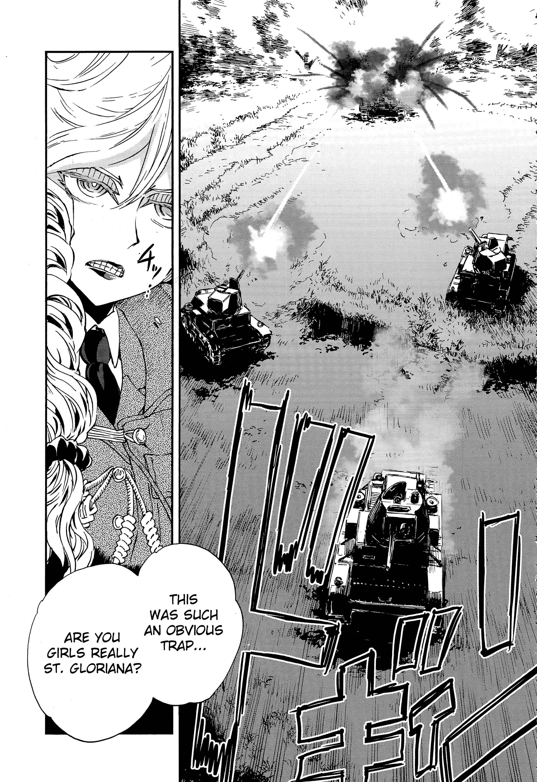 Girls und Panzer: Ribbon no Musha Chapter 27 - Page 23