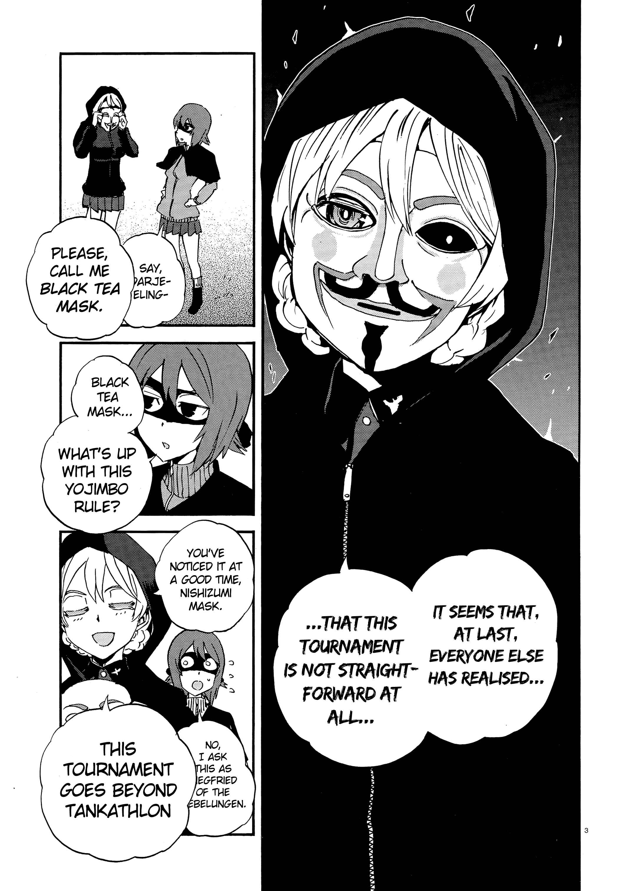 Girls und Panzer: Ribbon no Musha Chapter 27 - Page 3