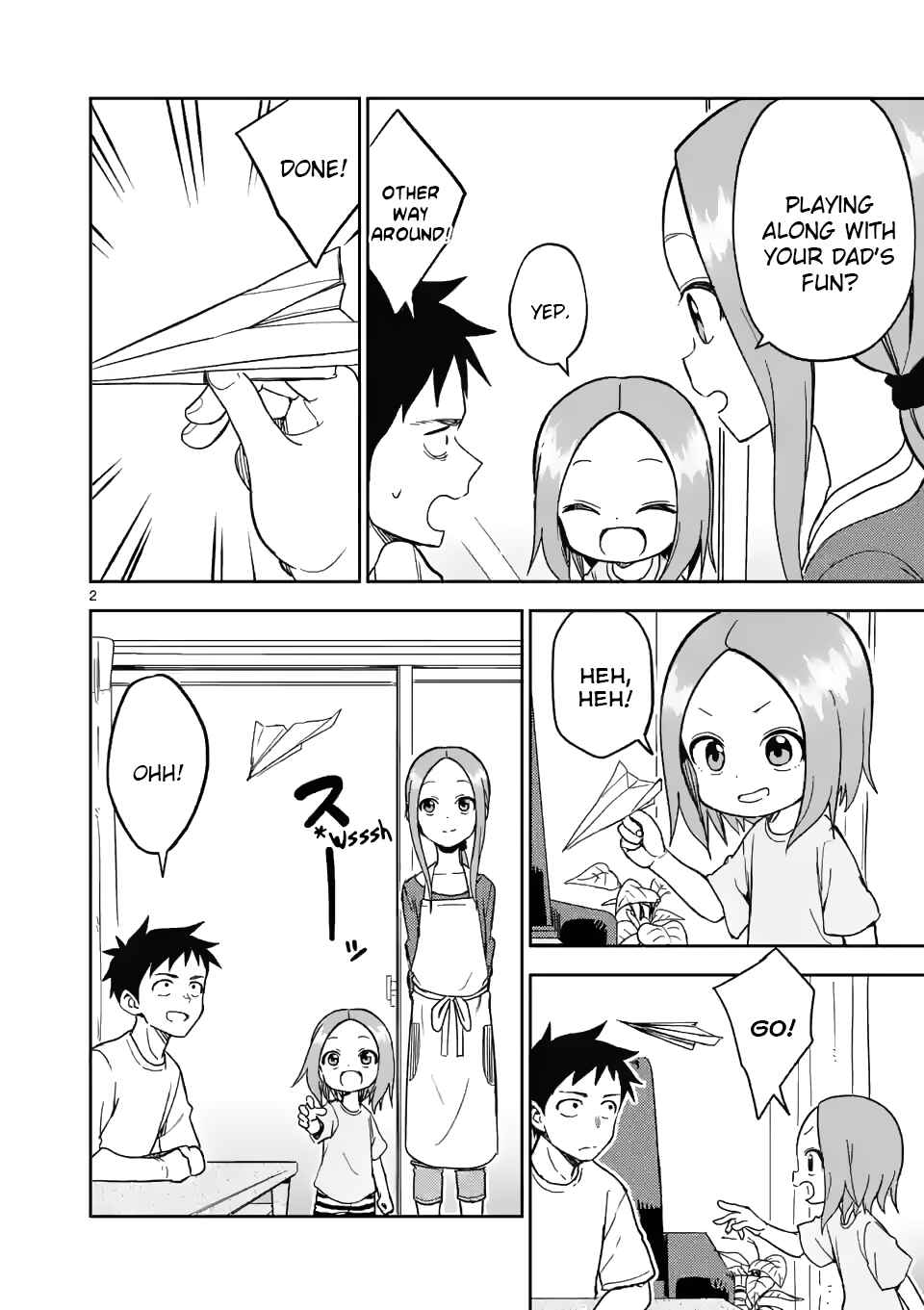 Karakai Jouzu no (Moto) Takagi-san Chapter 182 - Page 2